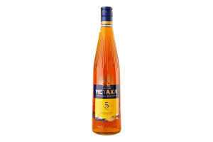 Напій алкогольний 0.7л 38% 5 зірок Metaxa пл