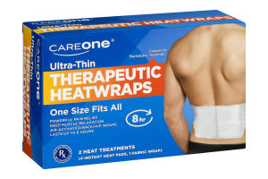 CareOne Ultra-Thin Therapeutic Heatwraps - 4 CT