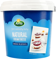 Крем-сыр 70% Натуральный Arla ведро 1.5кг