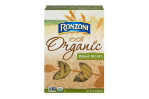 Ronzoni 100% Organic Penne Rigate