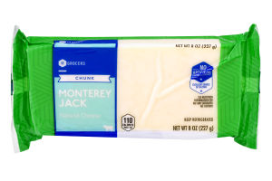 SE Grocers Chunk Monterey Jack Natural Cheese