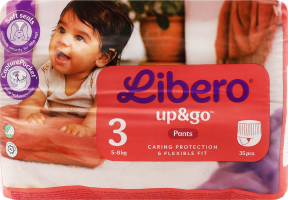 Підгузники-трусики Up&Go 3 5-8кг 35шт Libero
