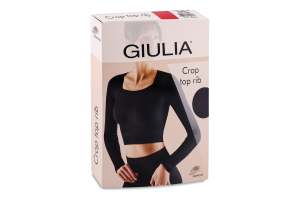 Футболка жіноча Giulia Crop top Rib winery