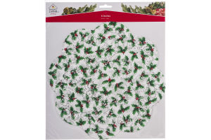 Smart Living Holiday Doilies - 6 CT