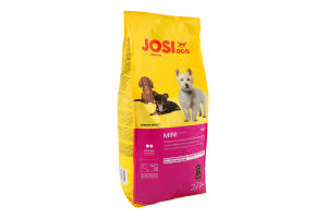 Корм сухий повнораціонний для дорослих собак малих порід Mini JosiDog м/у 2.7кг