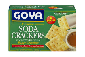Goya Soda Crackers - 9 PK