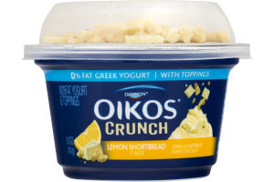 Dannon Oikos Nonfat Yogurt Crunch Lemon Shortbread