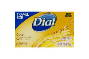 Dial Antibacterial Deodorant Soap Travel Size