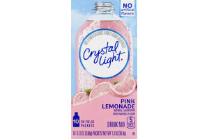 Crystal Light Drink Mix Pink Lemonade - 10 CT