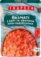 Смесь сухая пищевая Басмати с карри и овощами По-индийски Gurme Trapeza д/п 250г