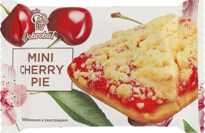 Печенье сдобное Mini cherry pie Dobrobut м/у 40г