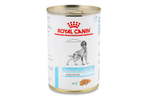 Корм д/дорослих собак Сенсітівіті Контрол при харчовій алергії з куркою та рисом 410г ж/б Роял Канін