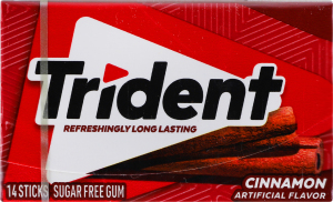 Гумка жувальна Trident з корицею