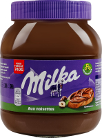 Паста горіхова з фундука з додаванням какао Milka с/б 740г