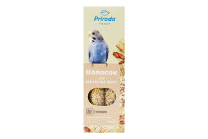 Корм д/папуг Колосок горіховий 140г Природа