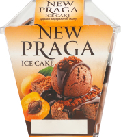 Морозиво 8% вершкове з какао New Praga ice cake Ласунка п/у 150г