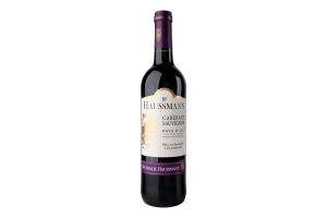 Вино 0.75л 13.5% красное сухое Cabernet Sauvignon Haussmann бут