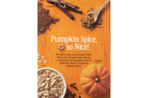 Cheerios Pumpkin Spice