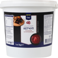 Кетчуп пастеризованный Шашлычный классический Metro Chef ведро 1кг