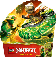 Конструктор для дітей від 6років №71850 Lloyd vs. earth monster spinner Ninjago Lego 52ел