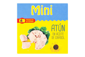 Тунец в подсолнечном масле Mini к/у 80г