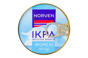 Икра форели зернистая Norven ж/б 110г