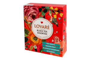 Чай черный Ассорти Lovare к/у 32х2г
