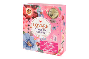 Чай цветочный Ассорти Lovare к/у 32х1.5г