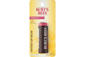 Burt's Bees Hibiscus Tinted Natural Lip Balm