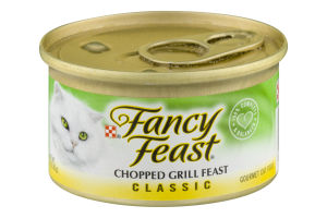 Fancy Feast Chopped Grill Feast Classic Gourmet Cat Food