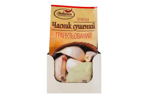 Часник сушений гранульований Любисток м/у 15г