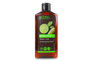 Гель для душу освіжаючий Mint&Lime Intra 400мл