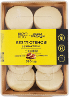 Сирники безглютенові безлактозні з солоною карамеллю Інше Тісто лоток 350г