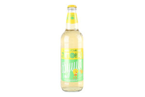 Напій безалкогольний сильногазований на ароматизаторах Смак груша Уманський Лимонад с/пл 0.5л
