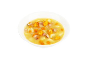 Суп гороховий з копченостями,ваг