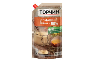 TORCHYN Domashnii Mayonnaise 18x500g UA