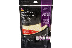 Ahold New York Extra Sharp Cheddar Finely Shredded