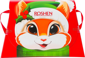 Набір подарунковий Новорічна сумочка Roshen к/у 330г
