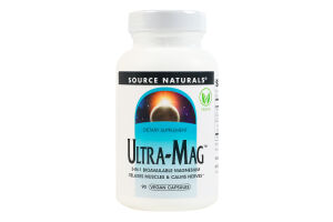 Добавка дієтична веганскі капсули Ultra-mag Source Naturals 90шт