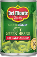 Del Monte Frest Cut Green Beans No Salt Added