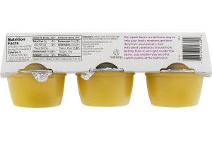 Ahold Apple Sauce - 6 CT
