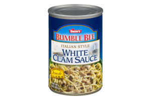 Bumble Bee Italian Style White Clam Sauce