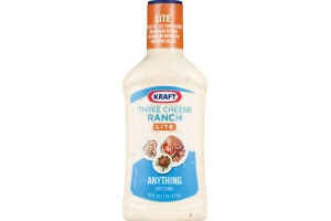 Kraft Anything Dressing Three Cheese Ranch Lite
