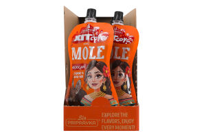 Соус с какао и анчо-чили Mole Mexican Хит соус Pripravka д/п 180г