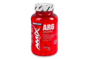 Добавка харчова капсули Аргінін Amix 120шт