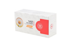Чай квітковий Ромашка ТМ "1" к/у 20х1.35г