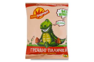 Палочки гречневые несладкие неглазированные Кукузаврики м/у 50г