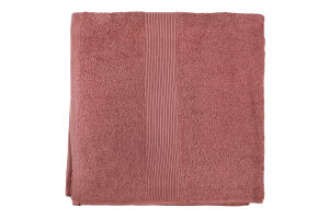 Рушник шоколадний махровий з бордюром 70*140см 400г/м2 ГМ Текстайл