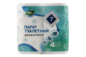 Туал. папір Семерка 4 шт. Біла