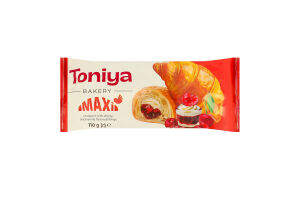 Круассан с наполнителями со вкусом вишни и ванили Maxi Toniya м/у 110г